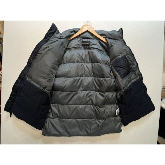 Banana Republic Men's Midweight Puffer Vest Full Zip Sleeveless Size L Black - Picture 4 of 9